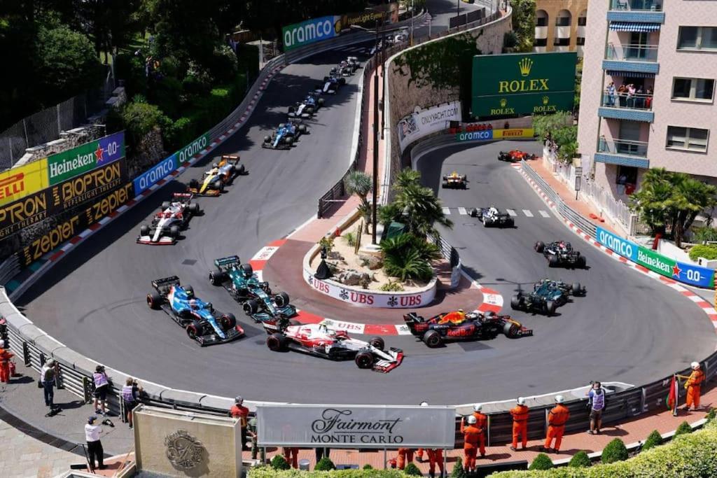 Luxueux Studio Neuf - Frontiere Monaco - Piscine - Parking Prive Eksteriør bilde
