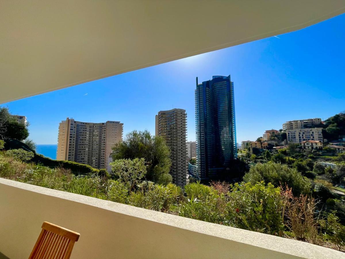 Luxueux Studio Neuf - Frontiere Monaco - Piscine - Parking Prive Eksteriør bilde