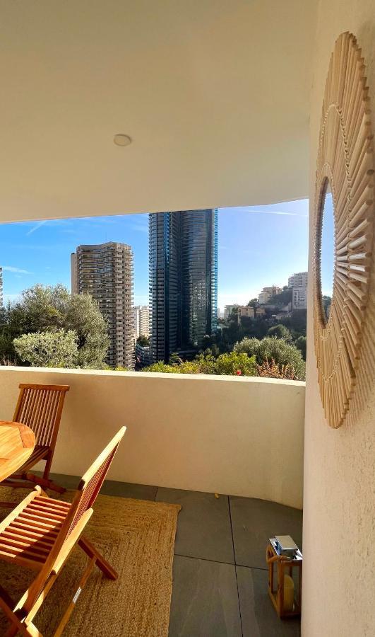 Luxueux Studio Neuf - Frontiere Monaco - Piscine - Parking Prive Eksteriør bilde
