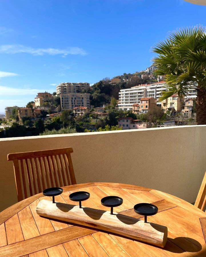Luxueux Studio Neuf - Frontiere Monaco - Piscine - Parking Prive Eksteriør bilde